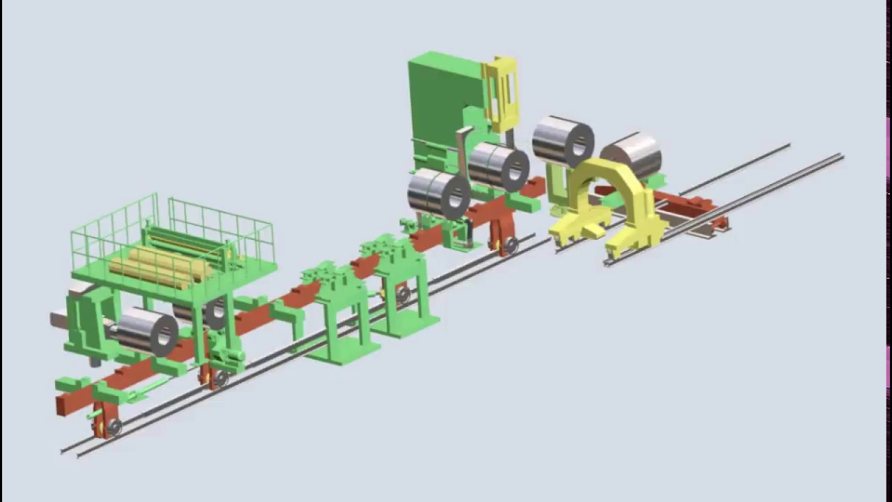 Efficient Walking Beam Machine Streamlining Steel Coil Packing Process ...