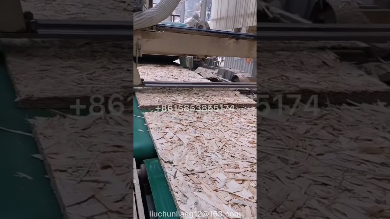 Efficient and Reliable Full Automatic OSB Production Line for Packing ...