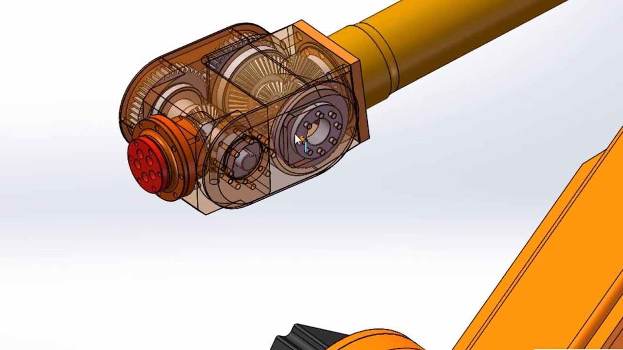 Unveiling the Internal Structure of Industrial Robots A Comprehensive